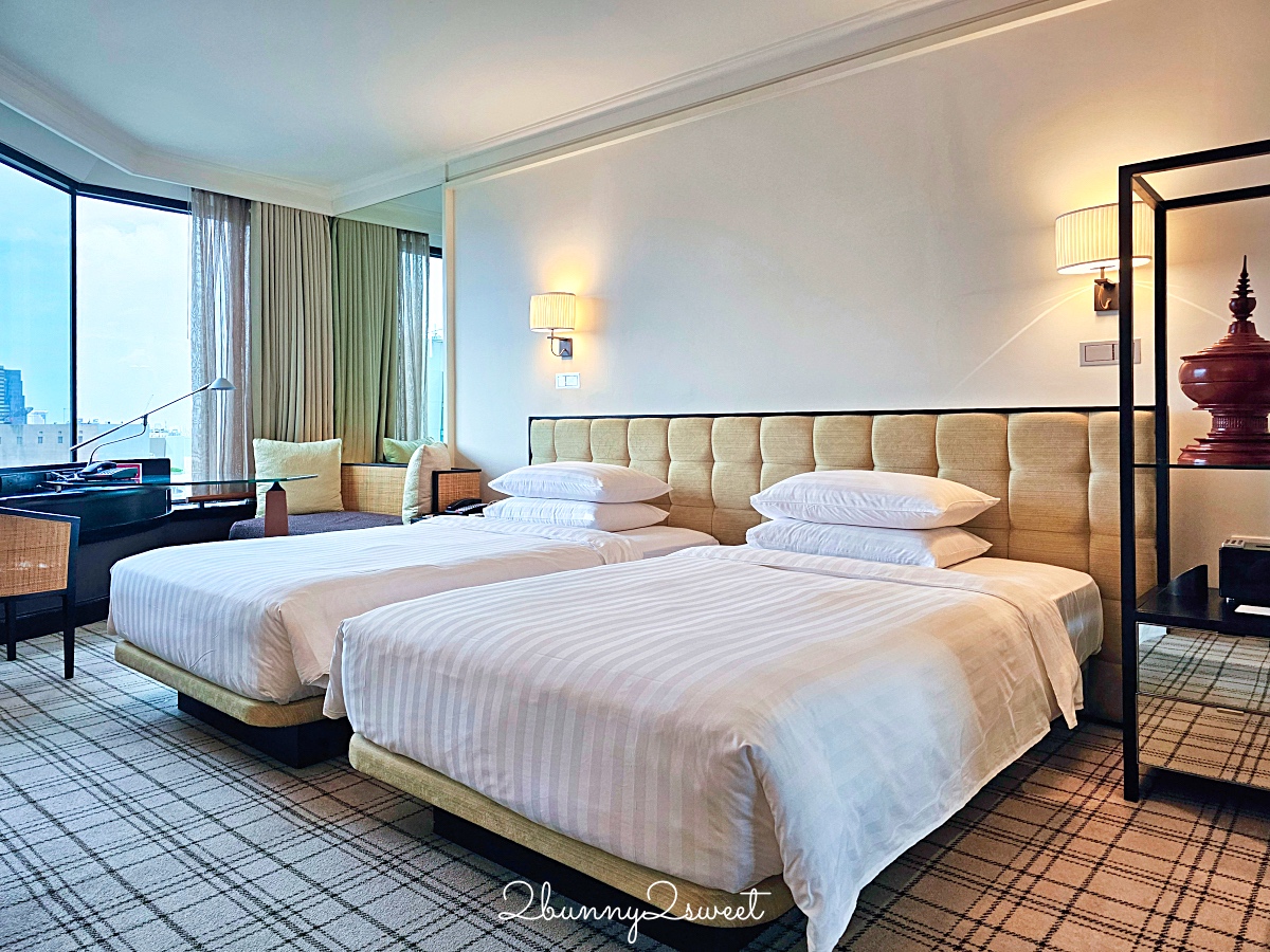 【Grand Hyatt Erawan Bangkok】曼谷住宿推薦！四面佛旁五星飯店、BTS奇隆站直達 @兔兒毛毛姊妹花