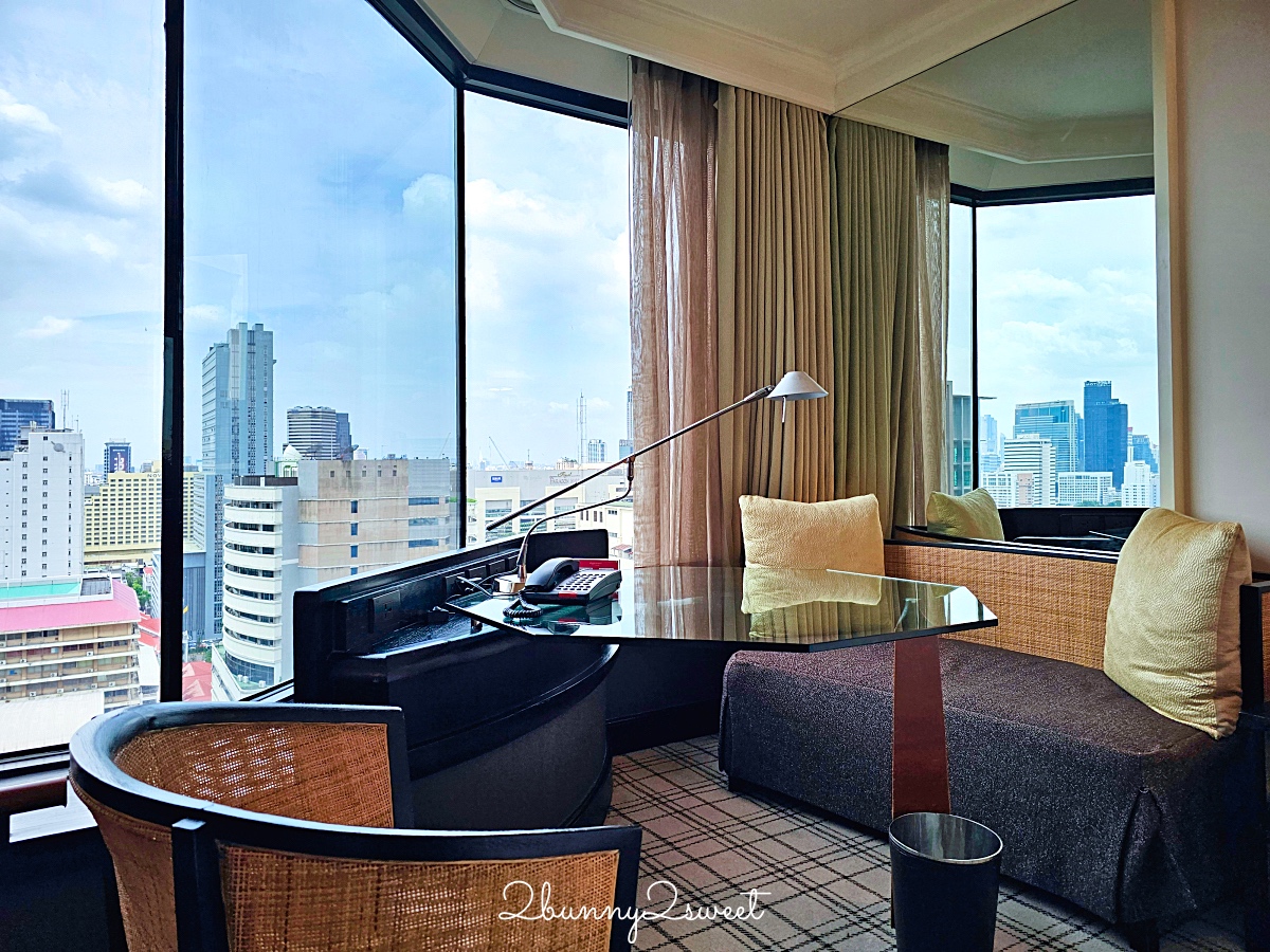【Grand Hyatt Erawan Bangkok】曼谷住宿推薦！四面佛旁五星飯店、BTS奇隆站直達 @兔兒毛毛姊妹花