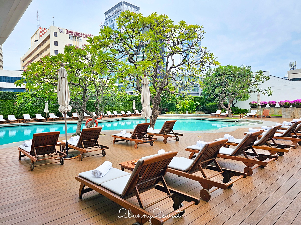 【Grand Hyatt Erawan Bangkok】曼谷住宿推薦！四面佛旁五星飯店、BTS奇隆站直達 @兔兒毛毛姊妹花