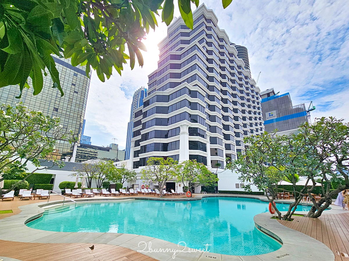【Grand Hyatt Erawan Bangkok】曼谷住宿推薦！四面佛旁五星飯店、BTS奇隆站直達 @兔兒毛毛姊妹花