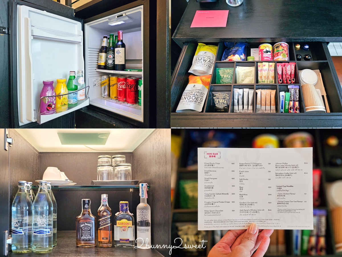 【Grand Hyatt Erawan Bangkok】曼谷住宿推薦！四面佛旁五星飯店、BTS奇隆站直達 @兔兒毛毛姊妹花