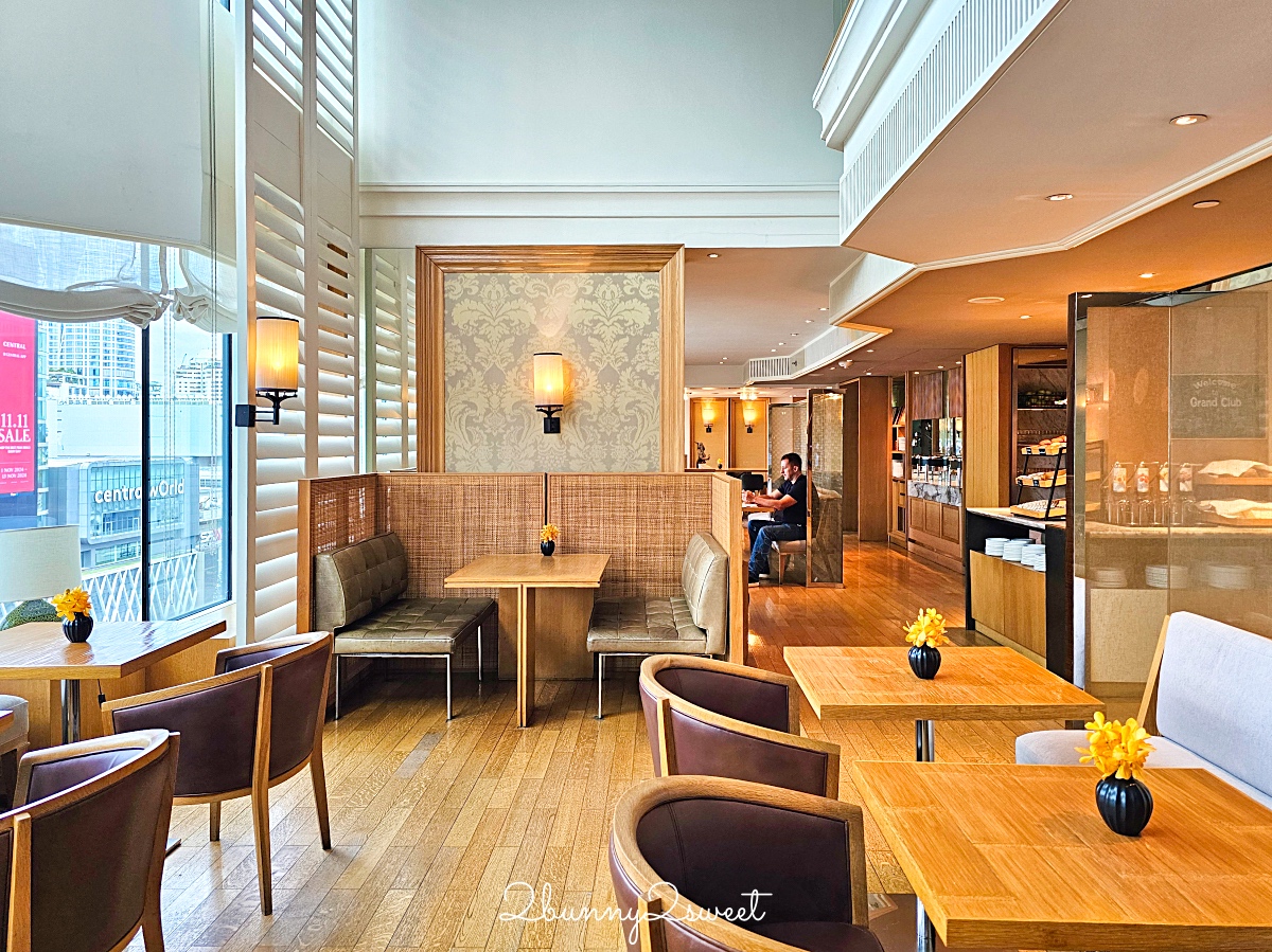 【Grand Hyatt Erawan Bangkok】曼谷住宿推薦！四面佛旁五星飯店、BTS奇隆站直達 @兔兒毛毛姊妹花