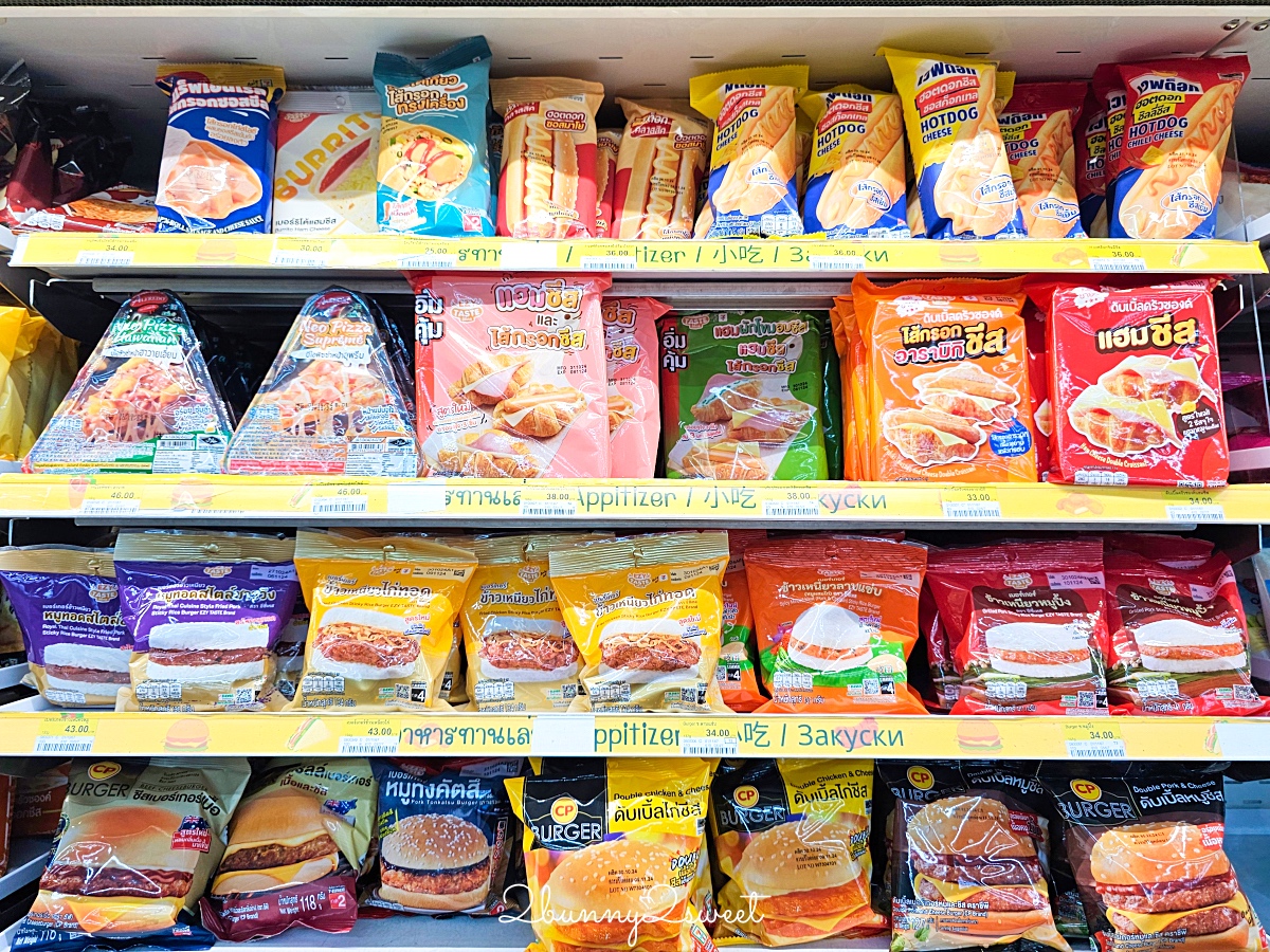 【泰國7-11必買】18大泰國7-11零食、伴手禮、熱壓吐司推薦｜便利商店必買清單 @兔兒毛毛姊妹花