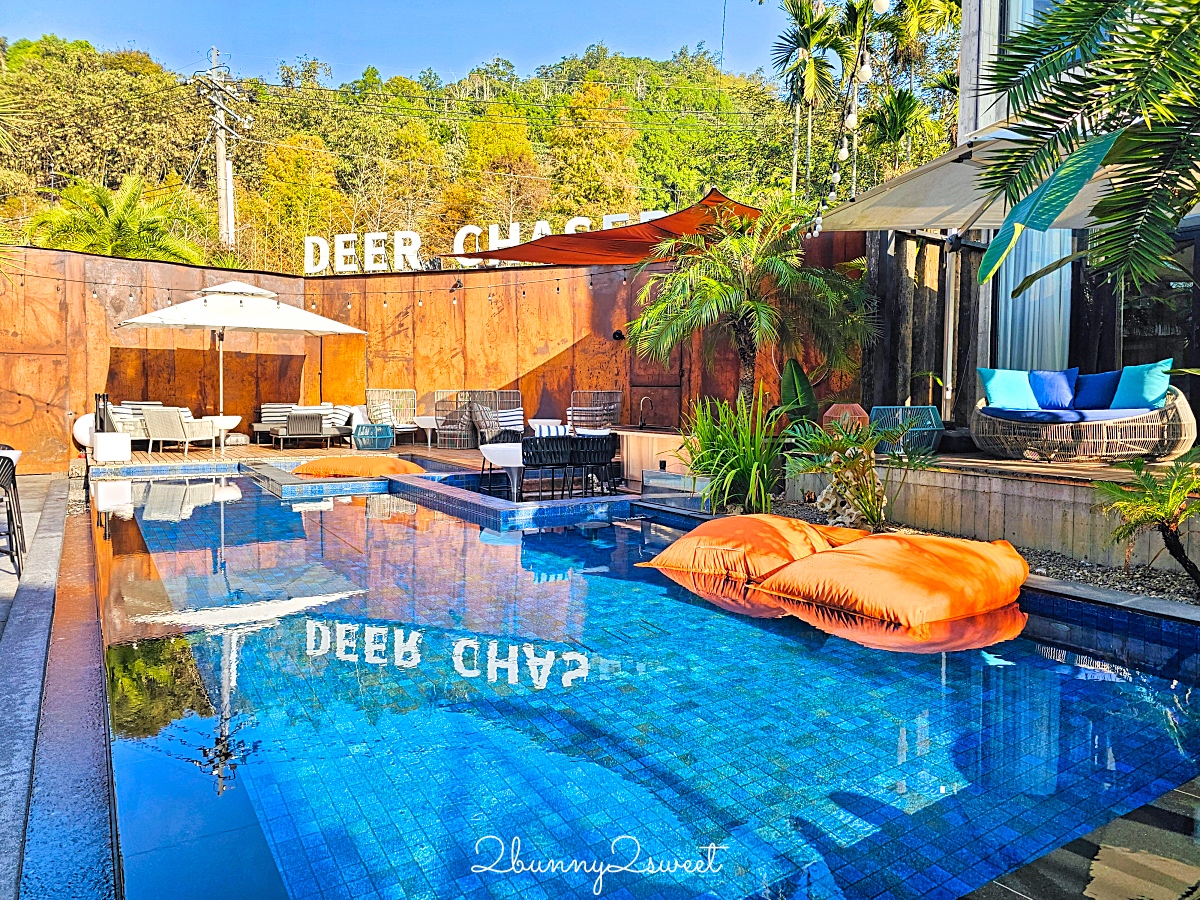 【DEER CHASER 日月潭遊獵行腳】南投頂級民宿推薦！一泊三食、野奢Villa、獲獎設計住宿開箱 @兔兒毛毛姊妹花