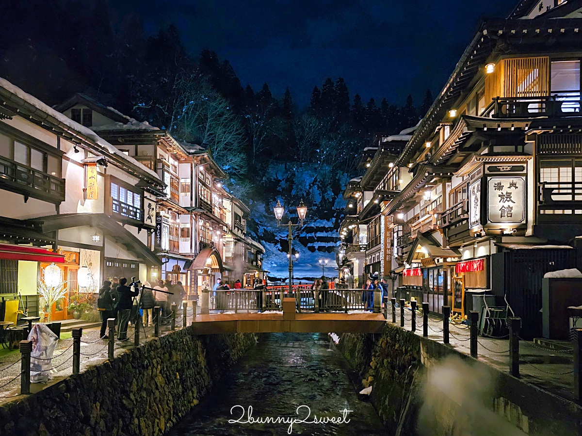 【滝と蕎麦の宿 瀧見舘】銀山溫泉住宿推薦｜一泊二食、露天溫泉、絕美山景旅館開箱 @兔兒毛毛姊妹花