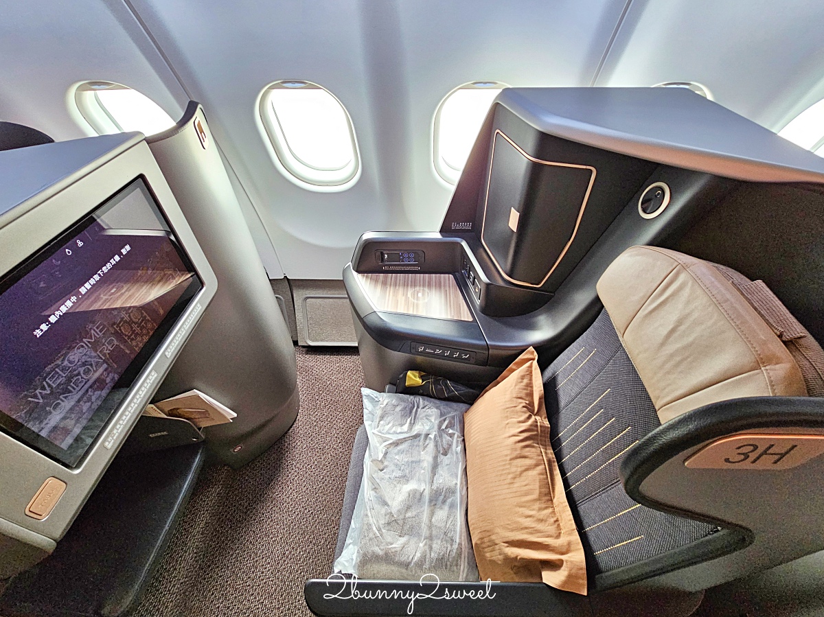 【星宇航空商務艙】A330-900neo開箱！台北直飛仙台JX862座椅、餐點評價 @兔兒毛毛姊妹花
