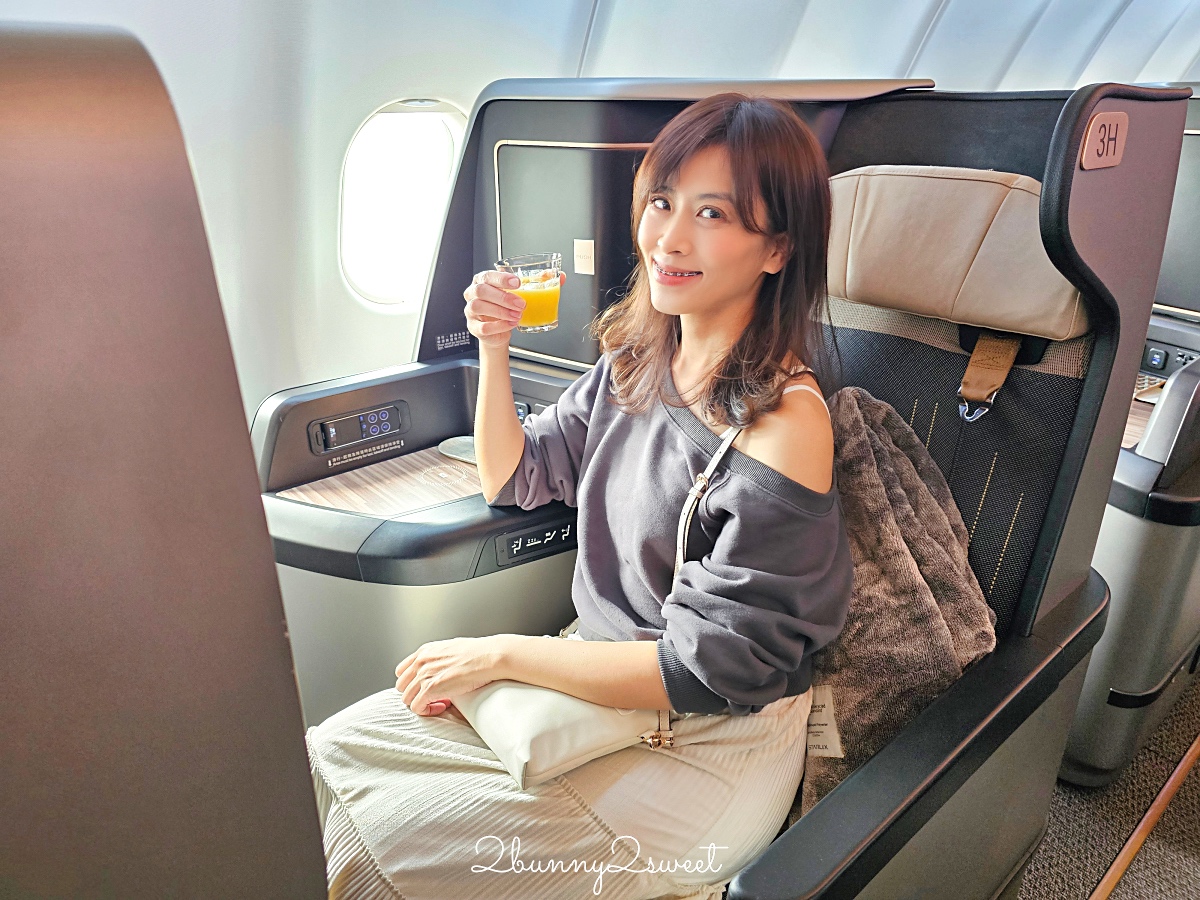 【星宇航空商務艙】A330-900neo開箱！台北直飛仙台JX862座椅、餐點評價 @兔兒毛毛姊妹花