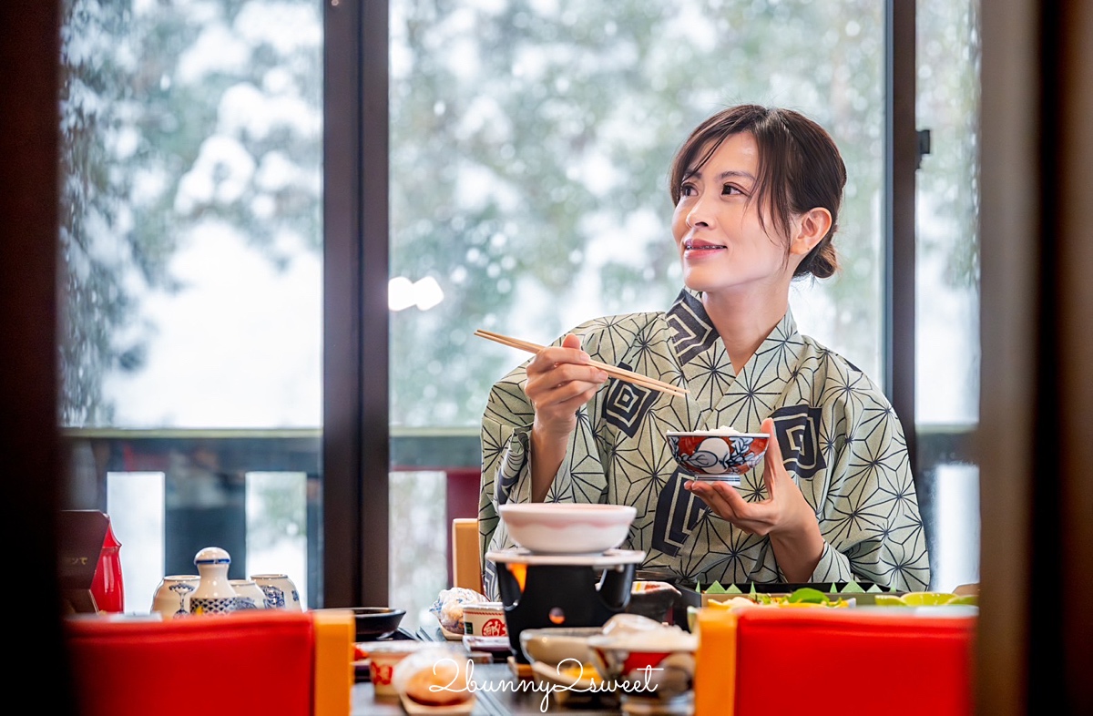 【滝と蕎麦の宿 瀧見舘】銀山溫泉住宿推薦｜一泊二食、露天溫泉、絕美山景旅館開箱 @兔兒毛毛姊妹花