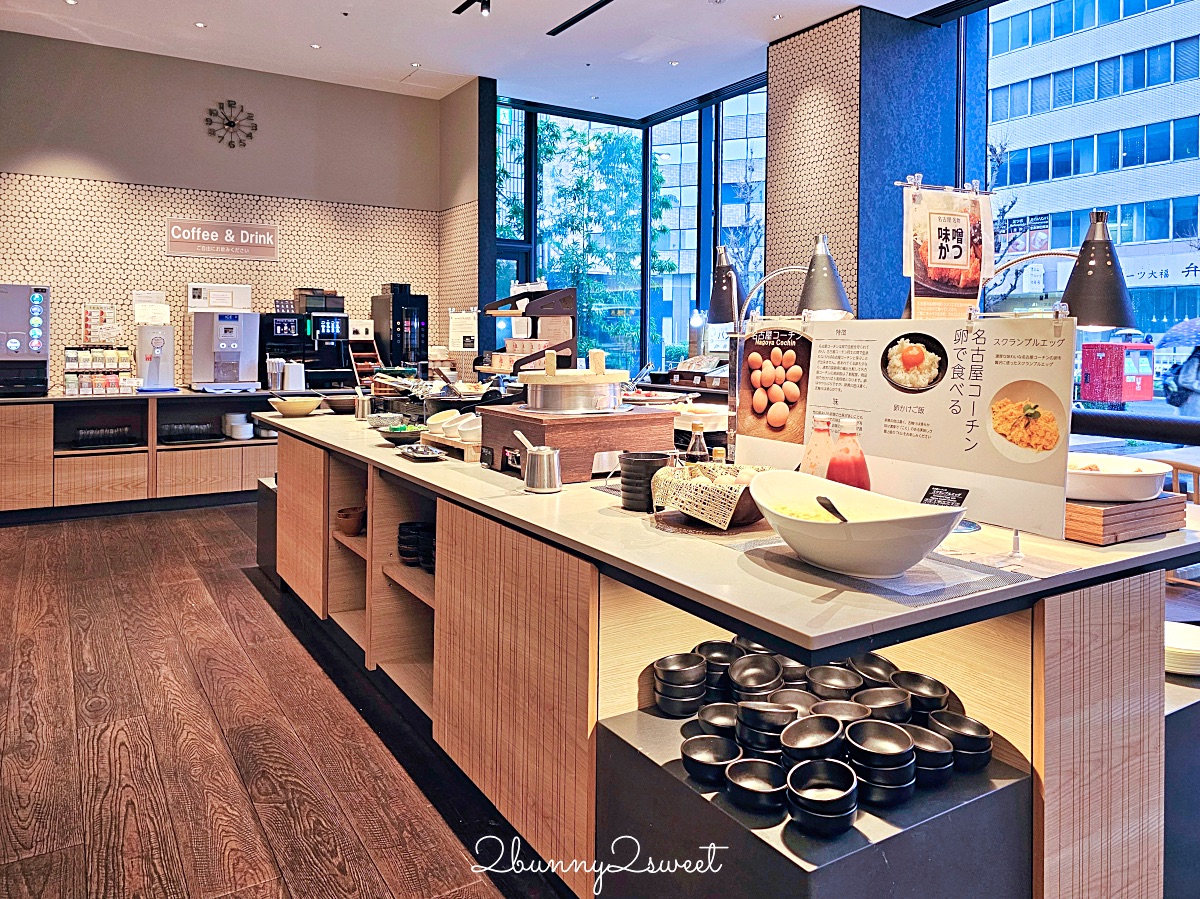 【Montblanc Hotel Raffine Nagoyaekimae】名古屋住宿推薦！車站3分鐘、早餐好吃 @兔兒毛毛姊妹花
