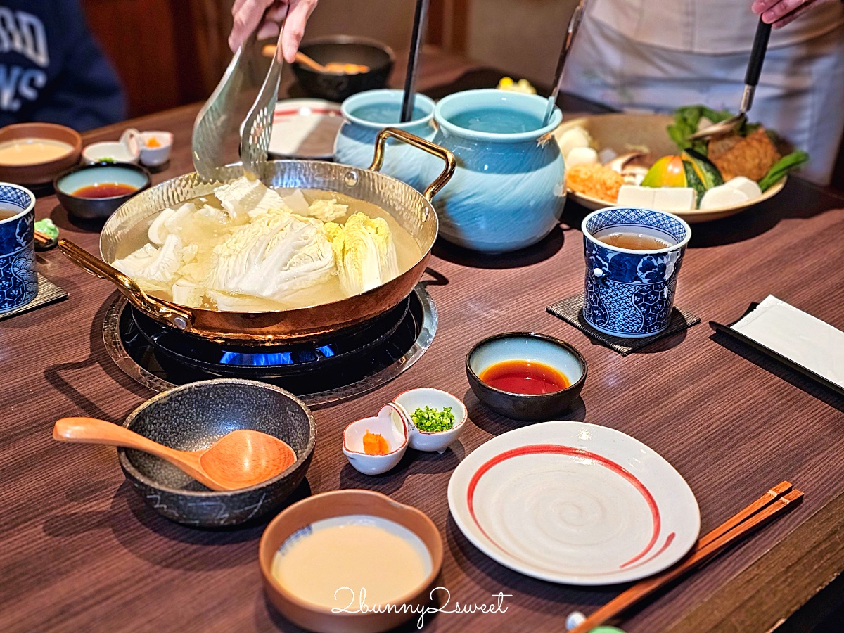 【桃山日本料理】台北喜來登春季鍋物盛宴｜A5和牛火鍋、菜單價格、善導寺美食推薦 @兔兒毛毛姊妹花