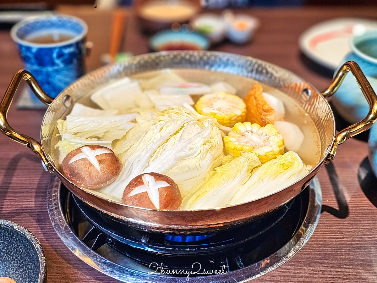 【桃山日本料理】台北喜來登春季鍋物盛宴｜A5和牛火鍋、菜單價格、善導寺美食推薦 @兔兒毛毛姊妹花