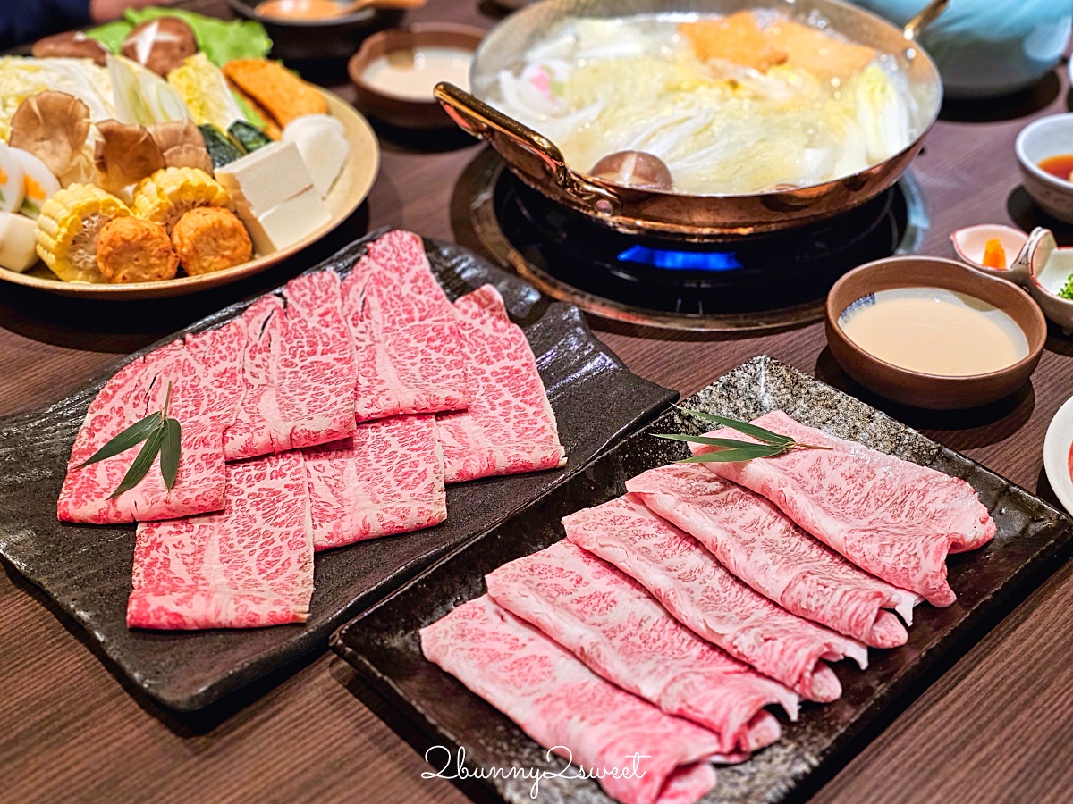 【桃山日本料理】台北喜來登春季鍋物盛宴｜A5和牛火鍋、菜單價格、善導寺美食推薦 @兔兒毛毛姊妹花