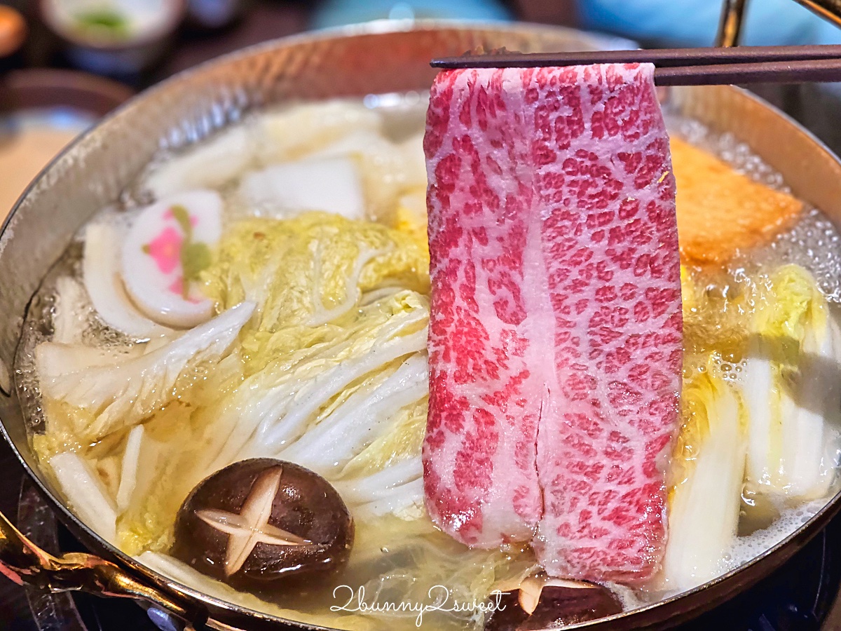 【桃山日本料理】台北喜來登春季鍋物盛宴｜A5和牛火鍋、菜單價格、善導寺美食推薦 @兔兒毛毛姊妹花