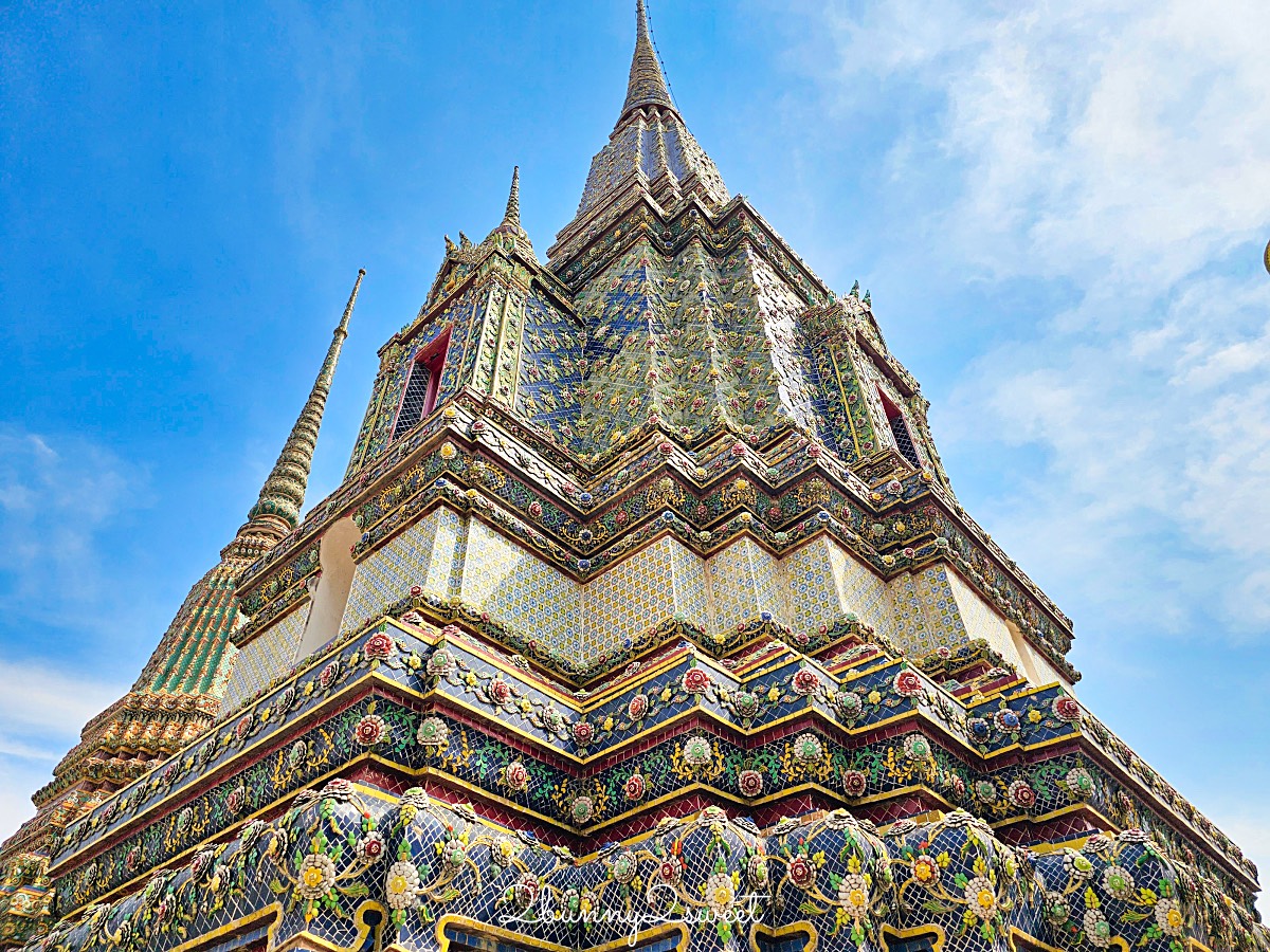 曼谷景點「臥佛寺 Wat Pho」交通方式 必看重點～曼谷最古老寺院 46米巨大臥佛太壯觀 @兔兒毛毛姊妹花