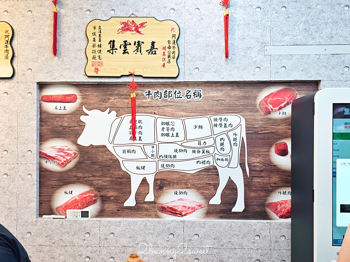 【阿蓮牛肉湯台南公園店】台南牛肉湯推薦｜溫體牛肉湯、牛燥飯吃到飽、赤崁樓美食 @兔兒毛毛姊妹花