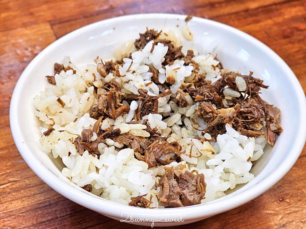 【阿蓮牛肉湯台南公園店】台南牛肉湯推薦｜溫體牛肉湯、牛燥飯吃到飽、赤崁樓美食 @兔兒毛毛姊妹花