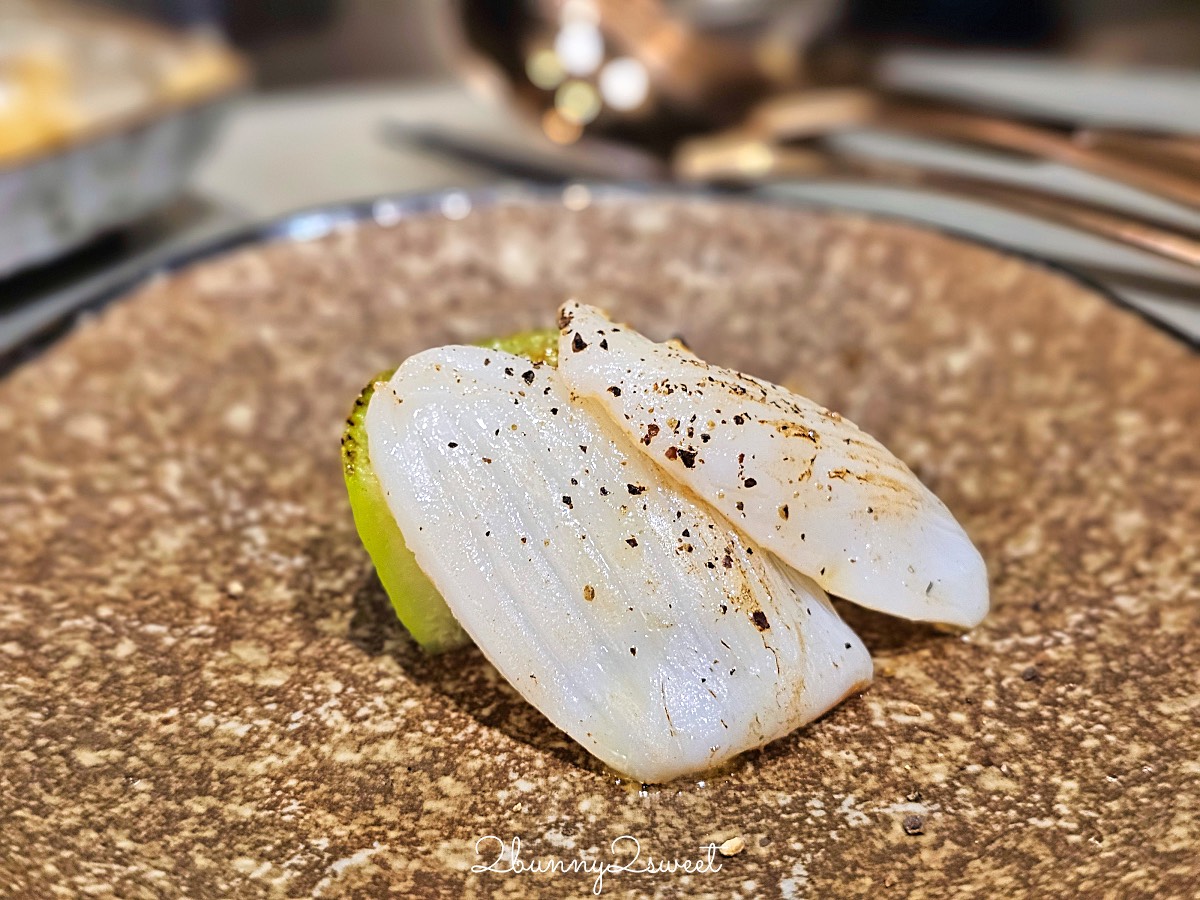 信義區慶生首選｜明水然樂信義松菸店1600就能吃到龍蝦和牛的超高CP值頂級無菜單鐵板燒 @兔兒毛毛姊妹花