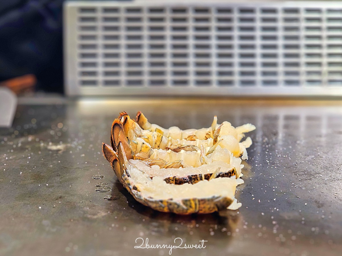 信義區慶生首選｜明水然樂信義松菸店1600就能吃到龍蝦和牛的超高CP值頂級無菜單鐵板燒 @兔兒毛毛姊妹花