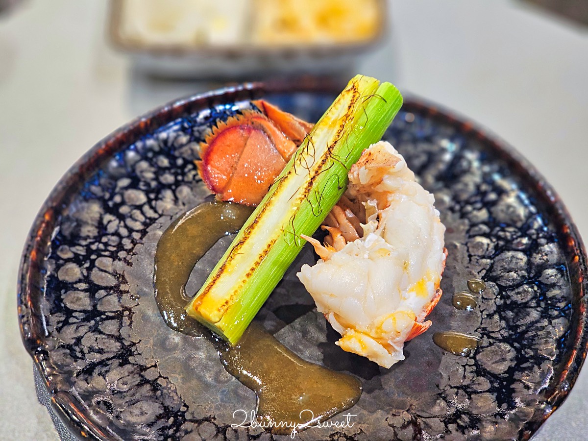 信義區慶生首選｜明水然樂信義松菸店1600就能吃到龍蝦和牛的超高CP值頂級無菜單鐵板燒 @兔兒毛毛姊妹花
