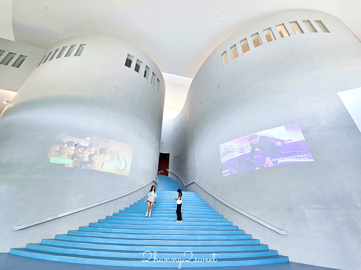 【自行車文化探索館】台中室內景點～捷安特腳踏車博物館必看展區、互動體驗與親子遊玩建議 @兔兒毛毛姊妹花