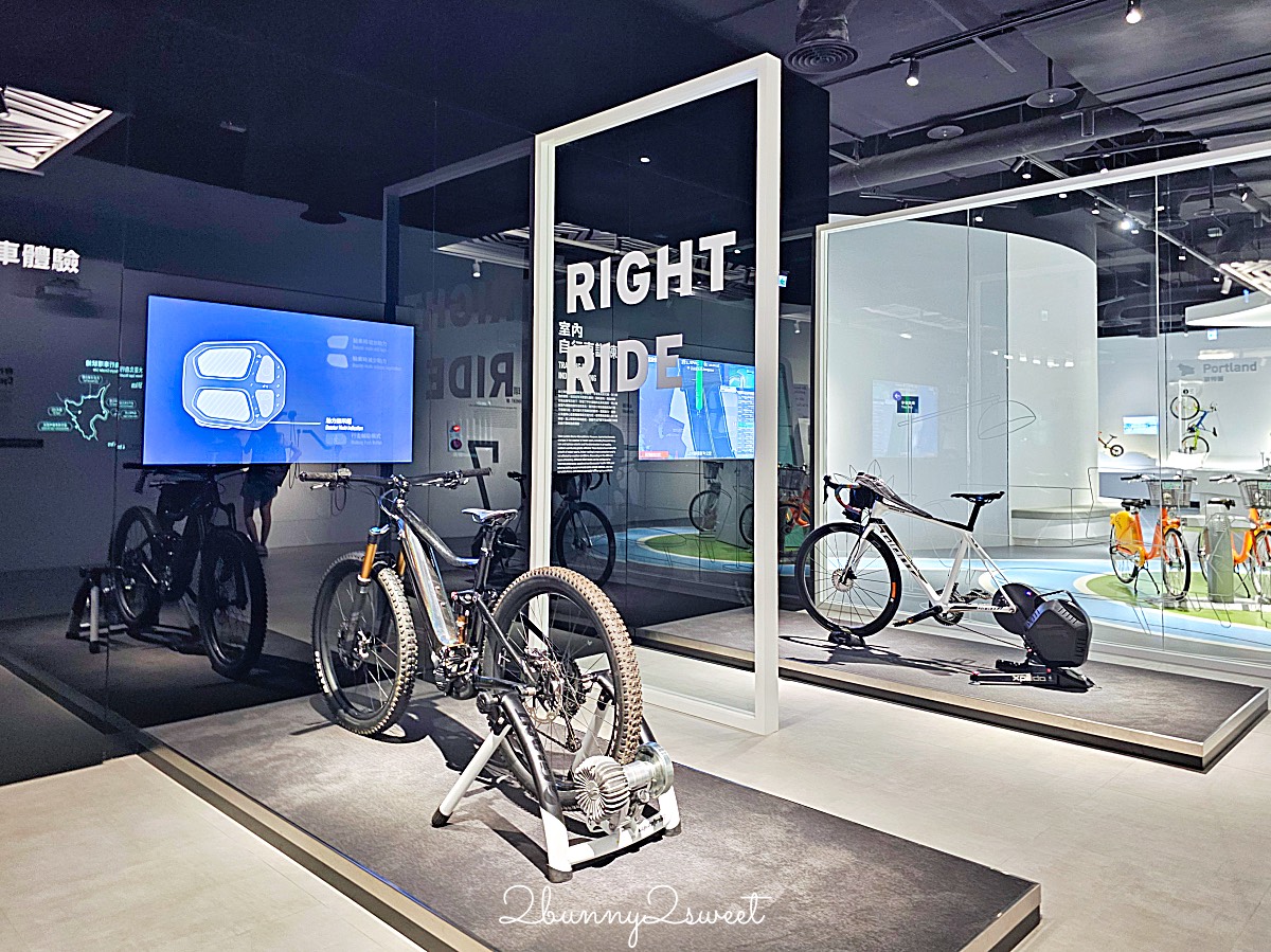 【自行車文化探索館】台中室內景點～捷安特腳踏車博物館必看展區、互動體驗與親子遊玩建議 @兔兒毛毛姊妹花