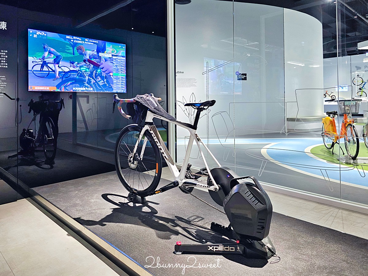 【自行車文化探索館】台中室內景點～捷安特腳踏車博物館必看展區、互動體驗與親子遊玩建議 @兔兒毛毛姊妹花
