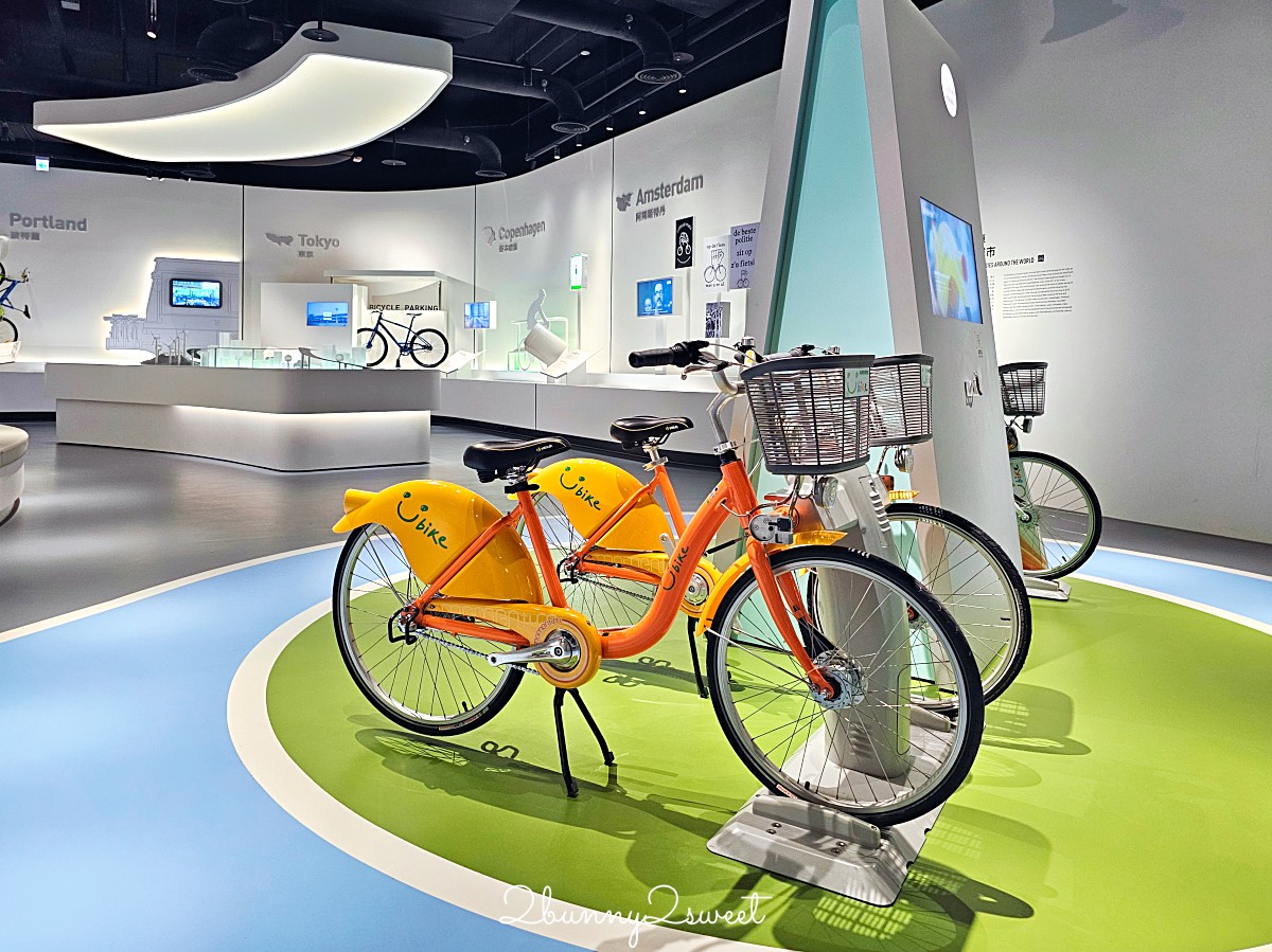 【自行車文化探索館】台中室內景點～捷安特腳踏車博物館必看展區、互動體驗與親子遊玩建議 @兔兒毛毛姊妹花
