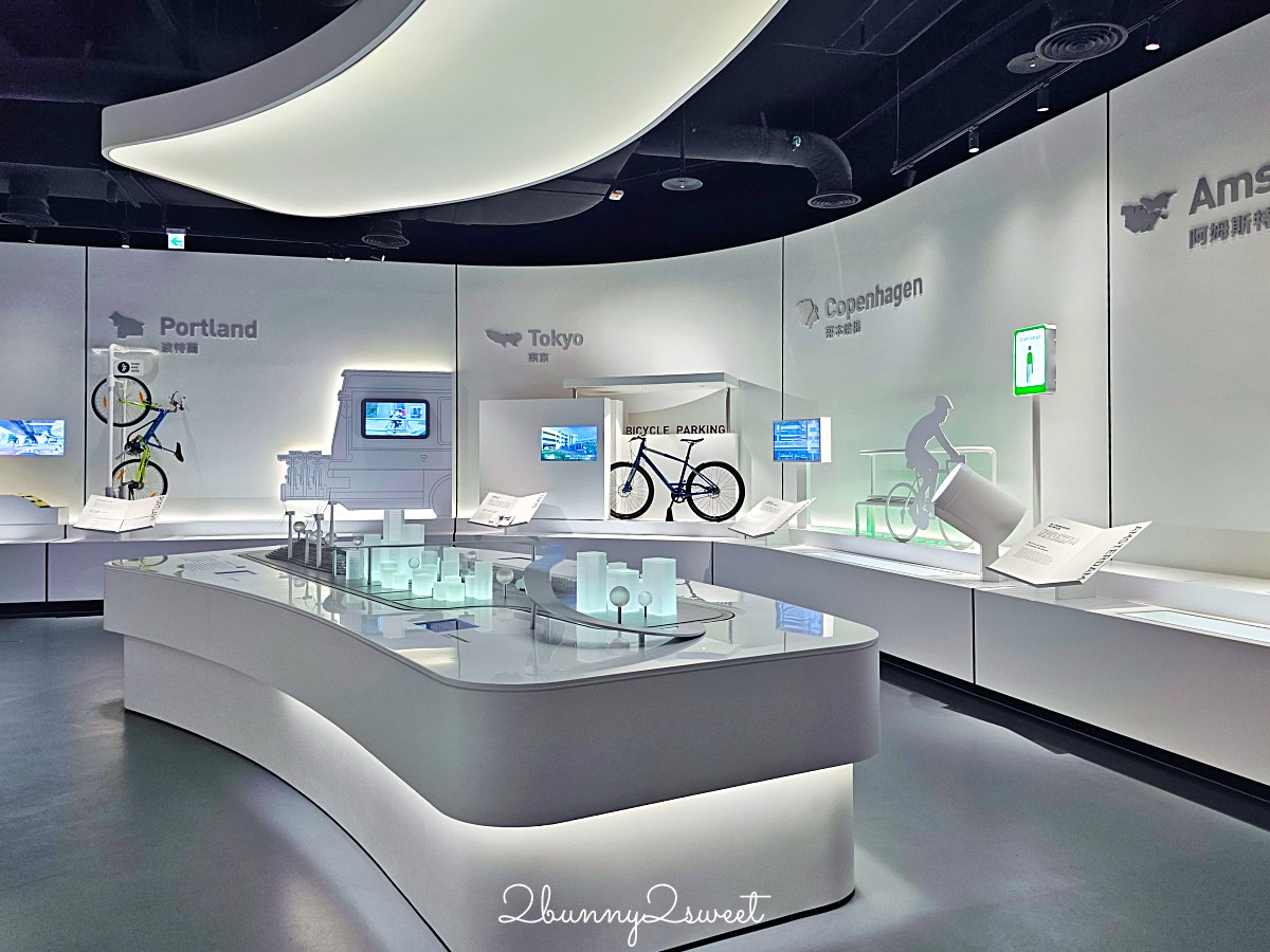 【自行車文化探索館】台中室內景點～捷安特腳踏車博物館必看展區、互動體驗與親子遊玩建議 @兔兒毛毛姊妹花