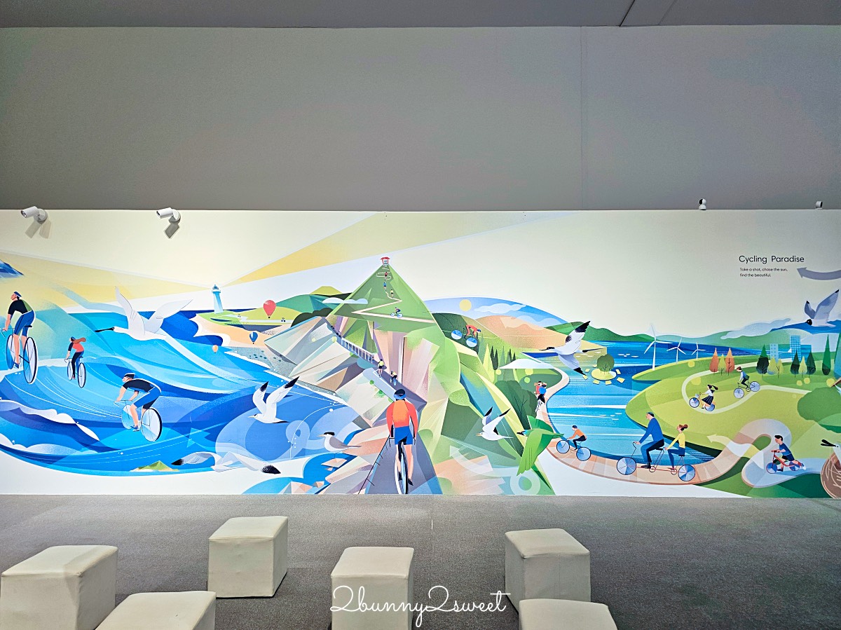 【自行車文化探索館】台中室內景點～捷安特腳踏車博物館必看展區、互動體驗與親子遊玩建議 @兔兒毛毛姊妹花