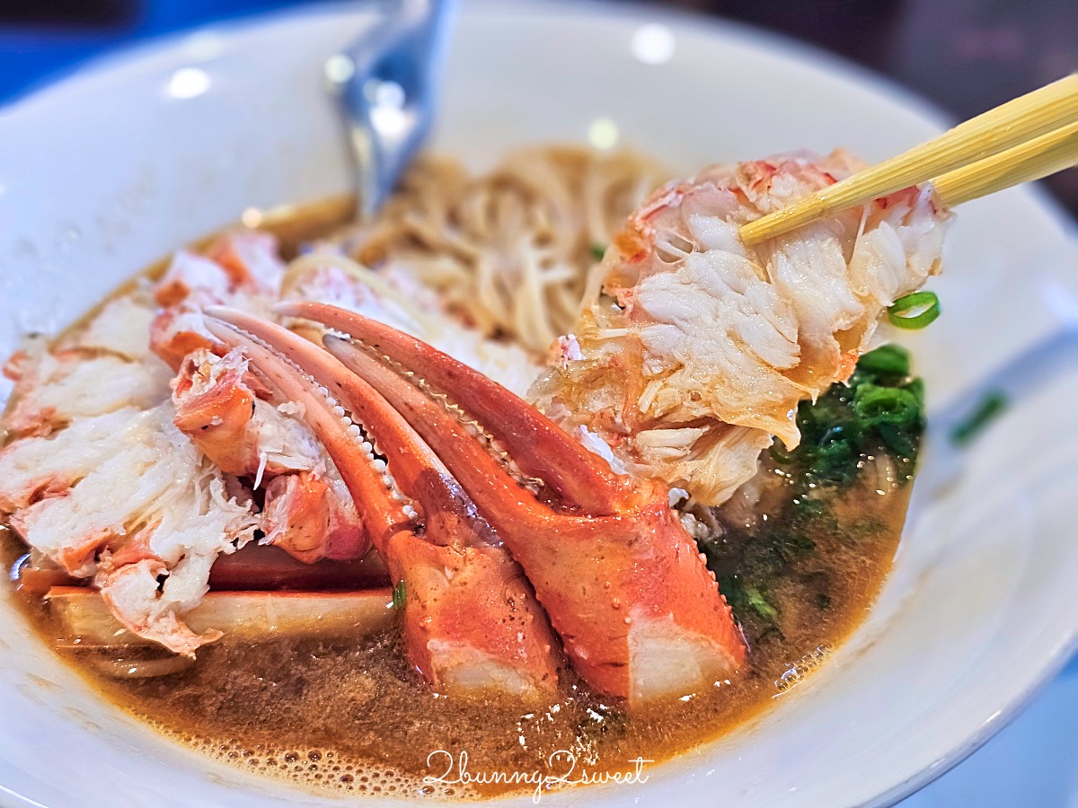 【丸八屋】鳥取米子機場必吃美食！紅楚蟹拉麵、螃蟹丼飯，米子鬼太郎機場餐廳推薦｜まるはち屋 @兔兒毛毛姊妹花