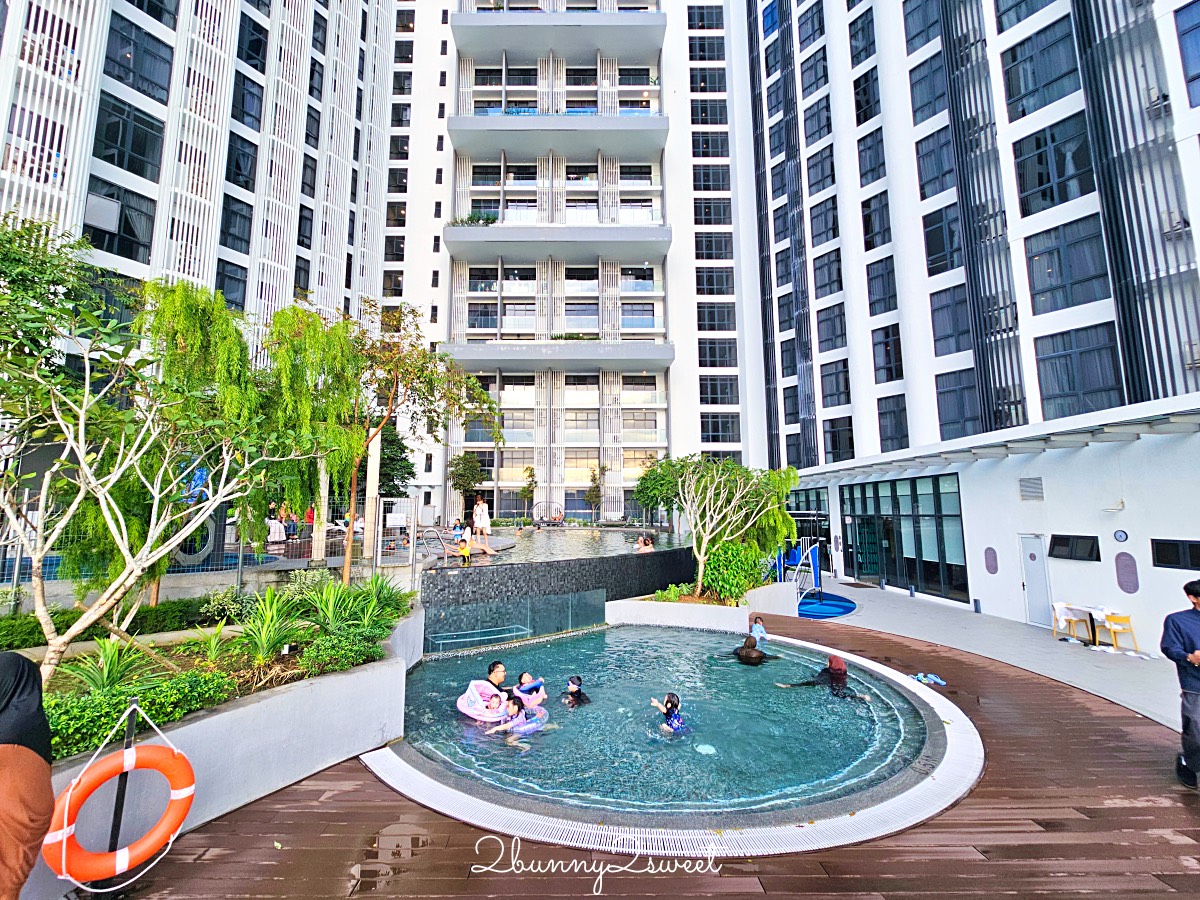 【哥打京那巴魯馨樂庭海濱公寓酒店】沙巴亞庇住宿推薦！近加雅街、碼頭、百貨商場 @兔兒毛毛姊妹花