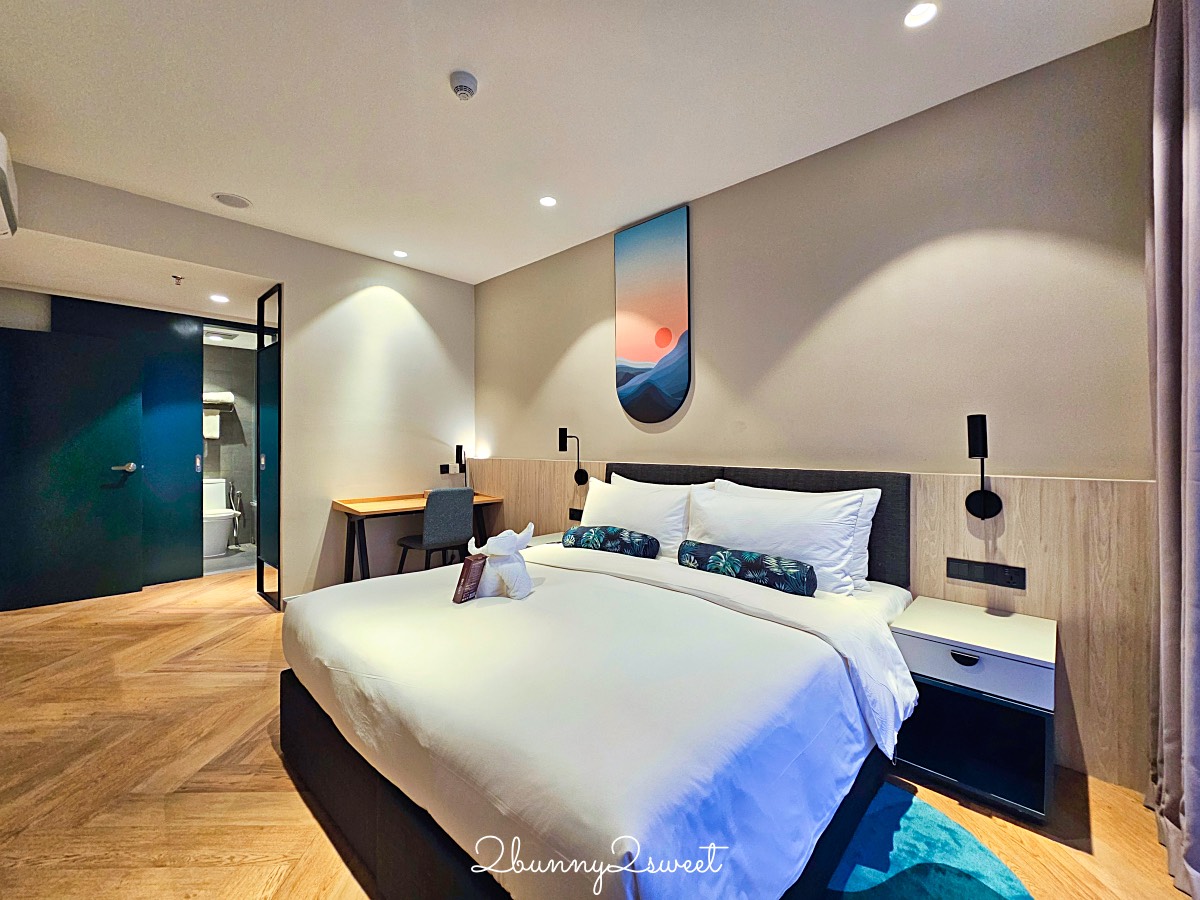 【哥打京那巴魯馨樂庭海濱公寓酒店】沙巴亞庇住宿推薦！近加雅街、碼頭、百貨商場 @兔兒毛毛姊妹花