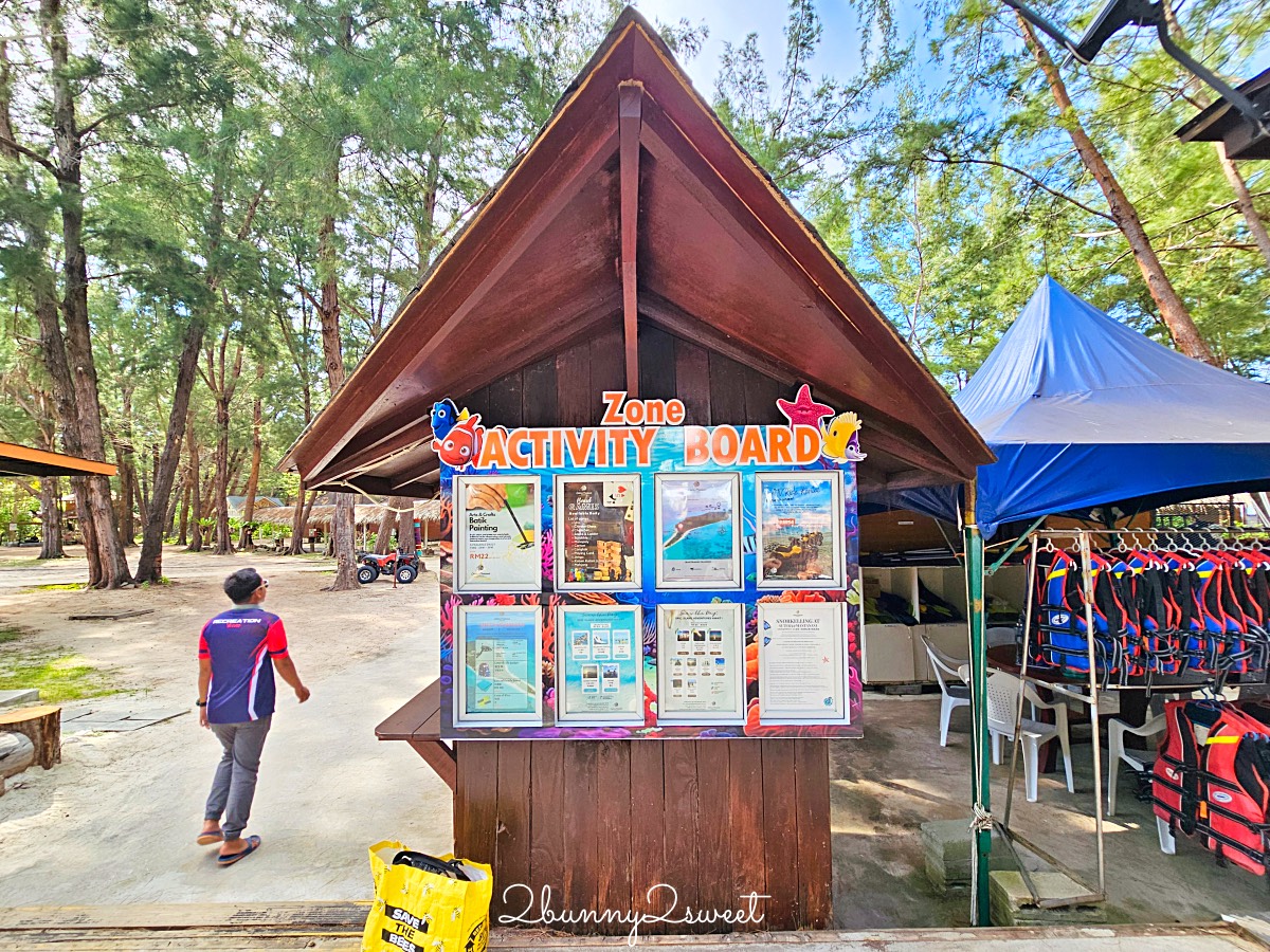 【絲綢美人魚飯店 Sutera@Mantanani】沙巴美人魚島住宿推薦｜海景小木屋、一泊三食、水上活動完整開箱 @兔兒毛毛姊妹花