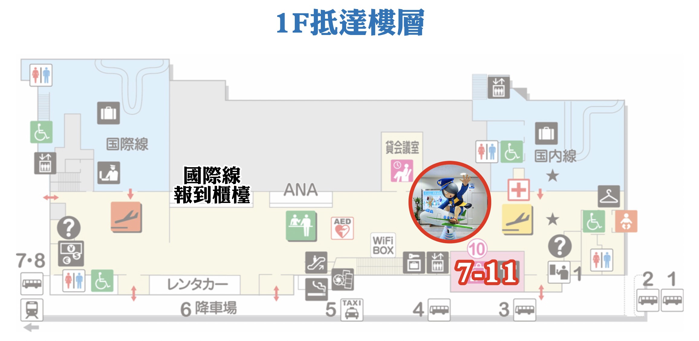 【米子鬼太郎機場】台灣虎航直飛鳥取！機場交通、伴手禮、租車＋鬼太郎景點攻略 @兔兒毛毛姊妹花
