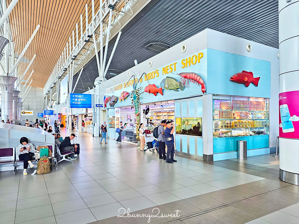 【亞庇機場攻略】沙巴BKI入境出境、直飛航班＋交通、餐廳免稅店一次看 @兔兒毛毛姊妹花