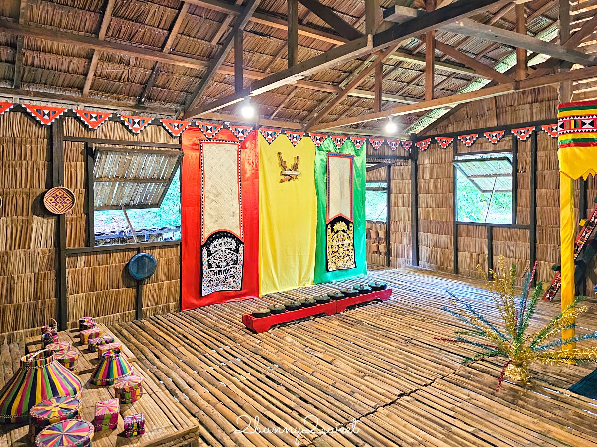 【婆羅洲文化村】沙巴最大文化村！探索七大原住民族、吹箭鑽木取火＋文化表演 @兔兒毛毛姊妹花