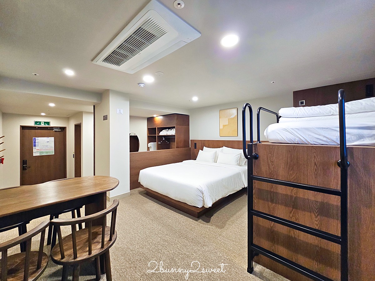 【明洞莊飯店 HOTEL MYEONGDONGJANG】首爾明洞住宿推薦｜下樓就是明洞商圈、大空間四人房、高CP值飯店 @兔兒毛毛姊妹花