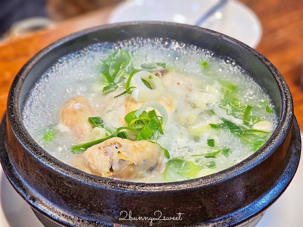 【百濟蔘雞湯 백제삼계탕】首爾明洞美食推薦｜50年老字號人蔘雞湯、菜單、必點攻略 @兔兒毛毛姊妹花