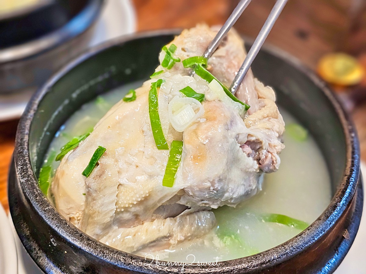 【百濟蔘雞湯 백제삼계탕】首爾明洞美食推薦｜50年老字號人蔘雞湯、菜單、必點攻略 @兔兒毛毛姊妹花