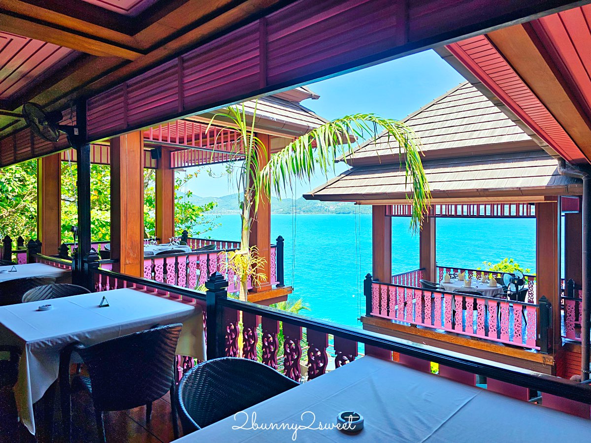 【Baan Rim Pa】普吉島懸崖海景餐廳推薦｜安達曼海夕陽第一排、米其林推薦泰式料理 @兔兒毛毛姊妹花