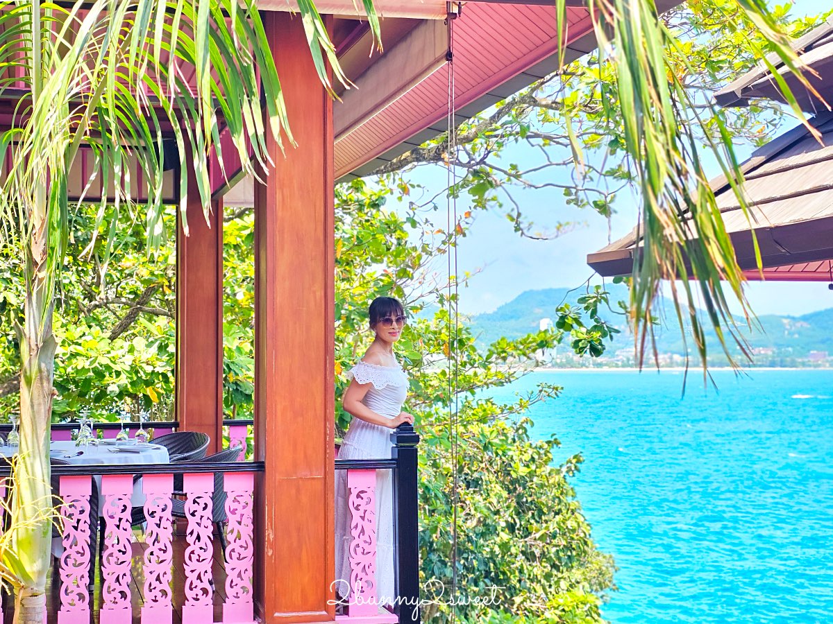 【Baan Rim Pa】普吉島懸崖海景餐廳推薦｜安達曼海夕陽第一排、米其林推薦泰式料理 @兔兒毛毛姊妹花