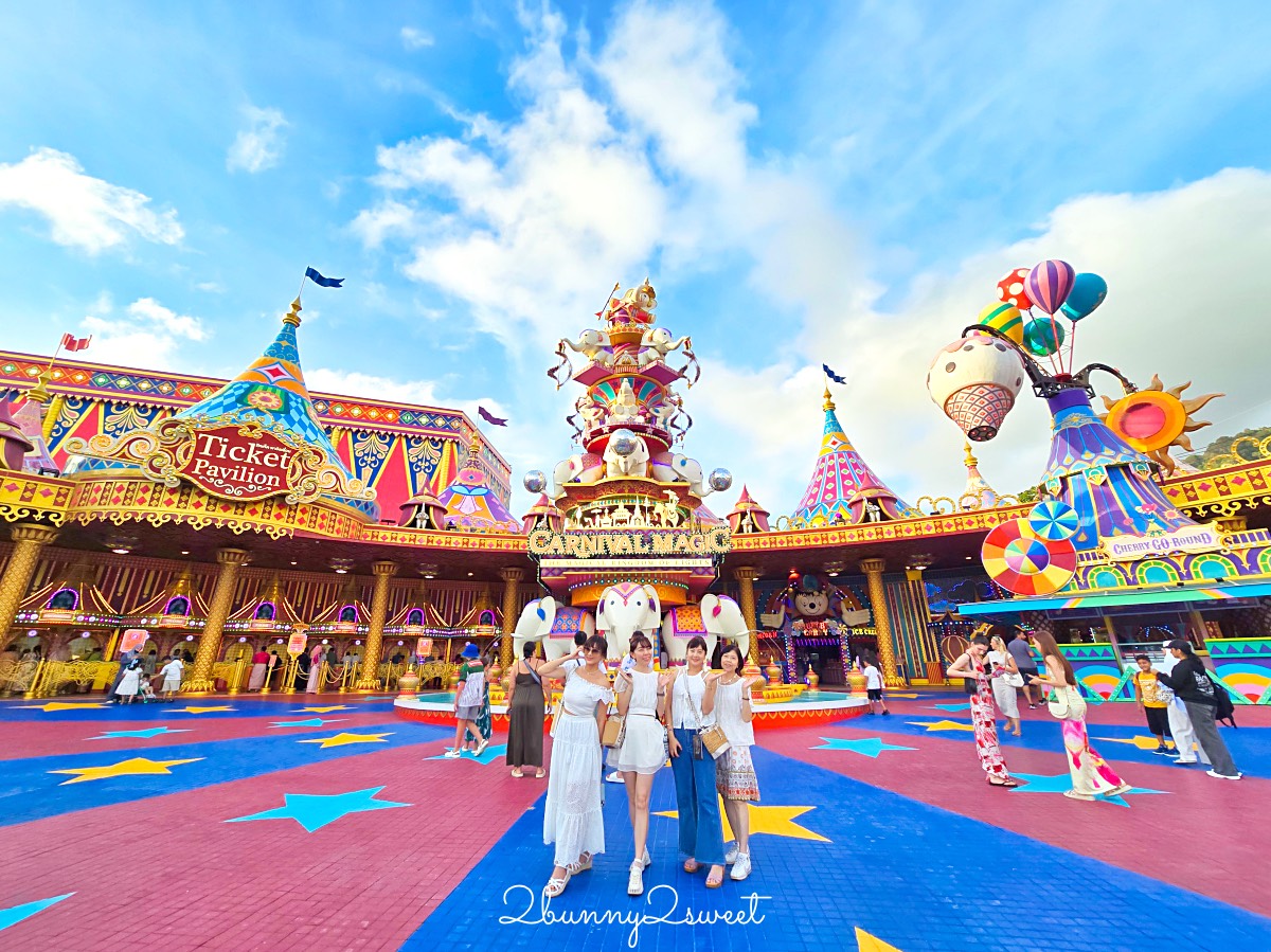 【Carnival Magic Phuket】普吉夢幻嘉年華魔法樂園攻略，花車遊行門票、表演與交通整理 @兔兒毛毛姊妹花