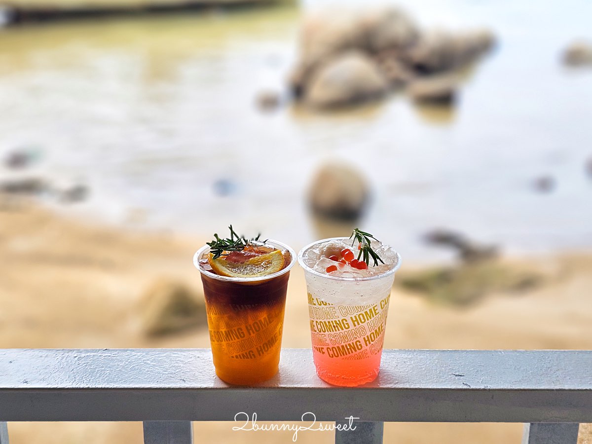 【Coming Home Cafe & Seaside】普吉島海景咖啡推薦：沙灘鞦韆＋竹編露台＋泰式料理 @兔兒毛毛姊妹花