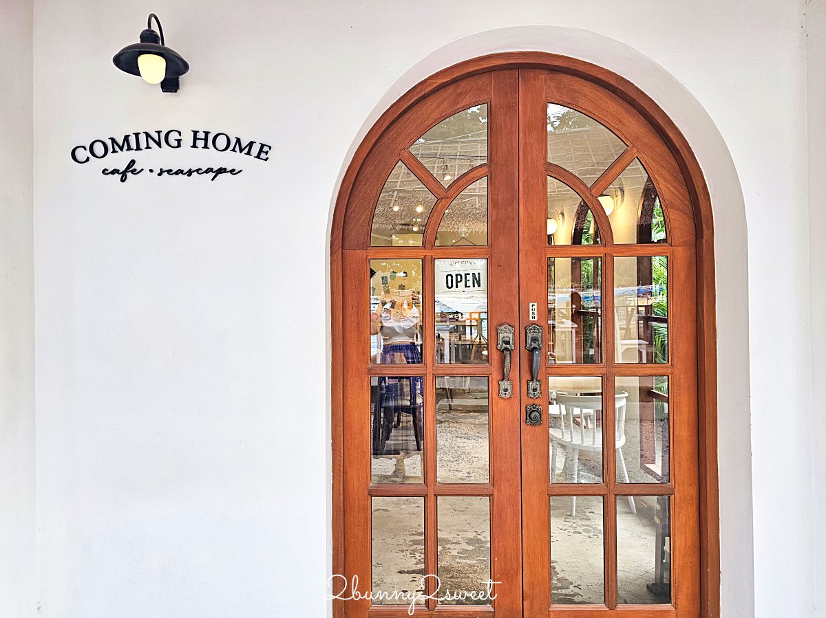 【Coming Home Cafe & Seaside】普吉島海景咖啡推薦：沙灘鞦韆＋竹編露台＋泰式料理 @兔兒毛毛姊妹花