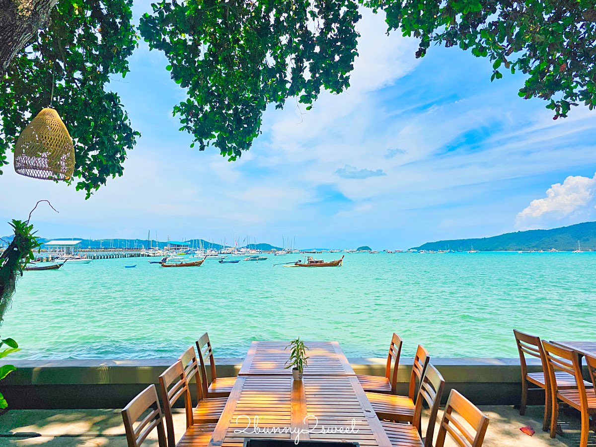 【Kan Eang at Pier】普吉島海景餐廳推薦｜查隆碼頭50年海鮮名店，必吃泰式海鮮與無敵海景 @兔兒毛毛姊妹花