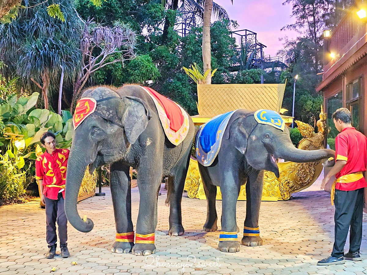 【Phuket FantaSea 普吉幻多奇】普吉島必看表演！自助餐、泰服體驗、夜間樂園完整攻略 @兔兒毛毛姊妹花