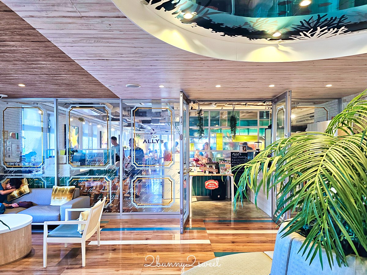 【沖繩北谷柔婕閣酒店 La’gent Hotel Okinawa Chatan】美國村住宿推薦！親子四人房、早餐＋停車攻略 @兔兒毛毛姊妹花
