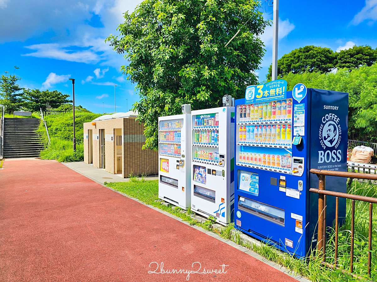 沖繩【伊波公園】親子必訪的宇流麻市大型溜滑梯＆遊具樂園 @兔兒毛毛姊妹花