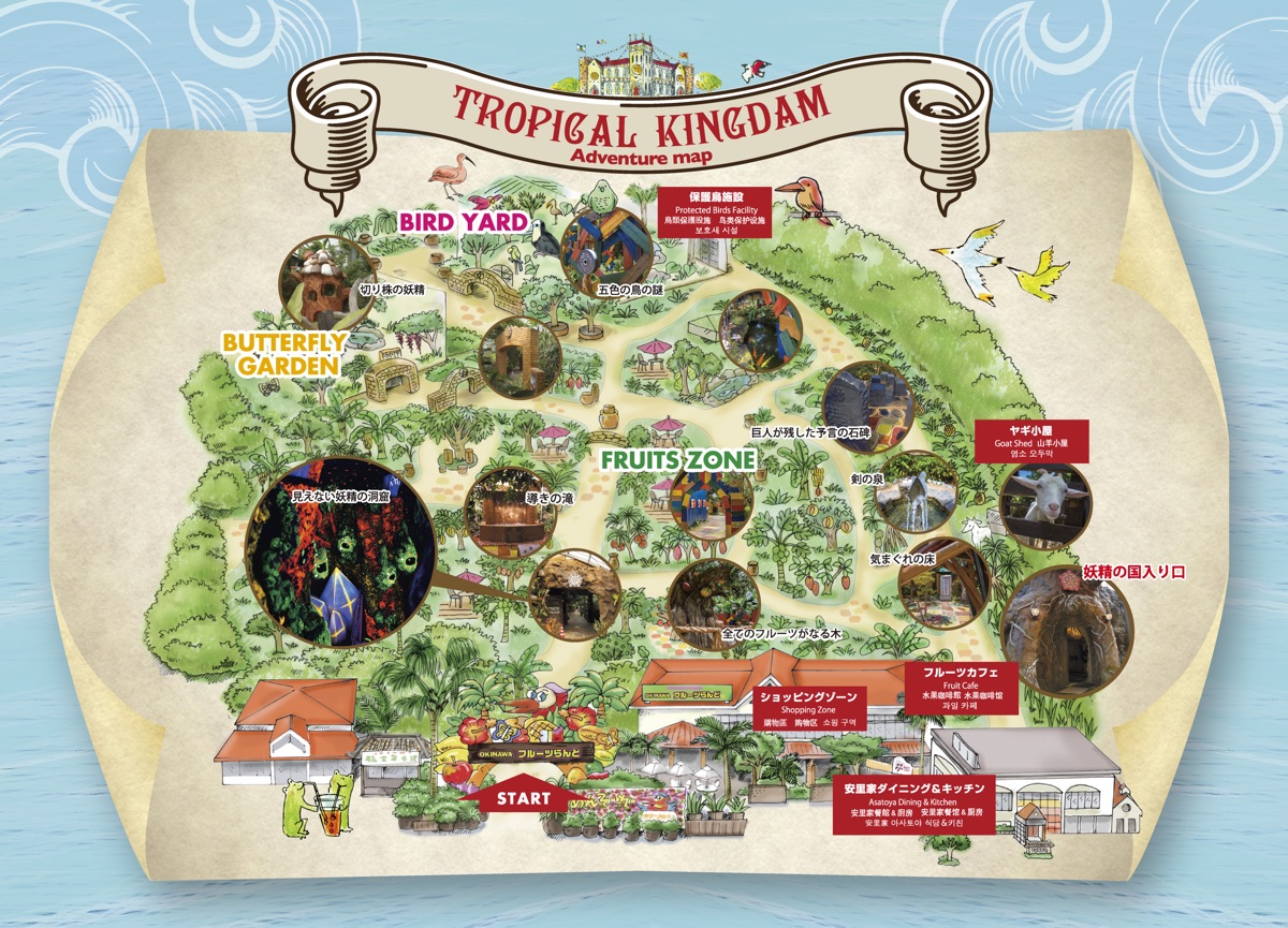 【沖繩水果樂園 OKINAWA FRUITS LAND】北部名護親子景點！闖關冒險、熱帶水果＋門票交通 @兔兒毛毛姊妹花