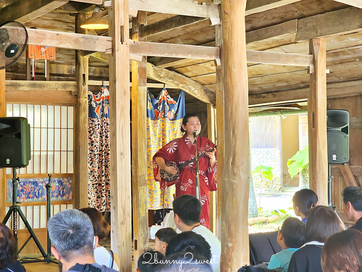 【沖繩琉球村】恩納村必去景點！琉裝體驗、百年古民家、EISA太鼓表演＋門票交通攻略 @兔兒毛毛姊妹花